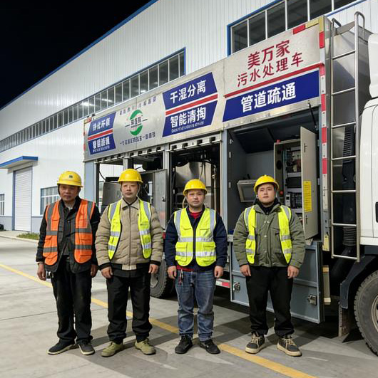 美万家:污水处理、管道疏通一站式环保服务